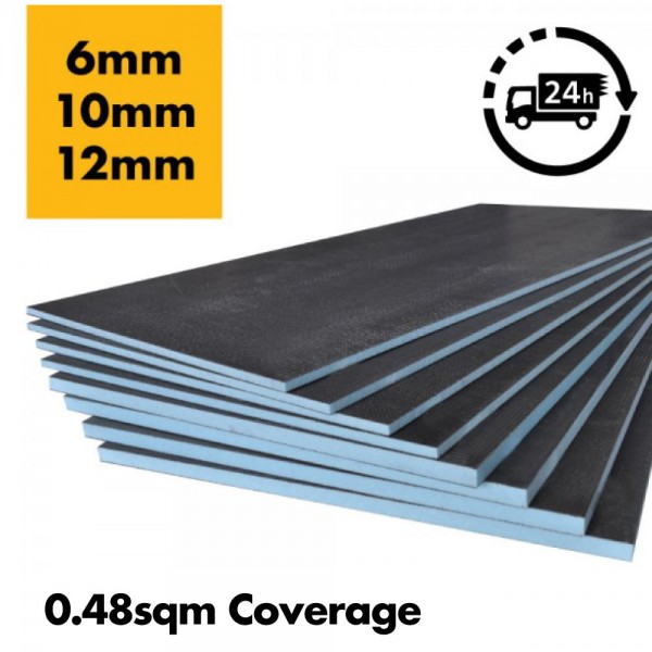Tile Backer Boards MINI 600 x 800 - 6mm / 10mm / 12mm - Floor or Wall Hard Tile Backer Insulation Cement Board 